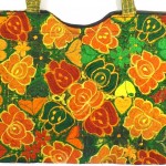 embroidered carry-all mustard detail